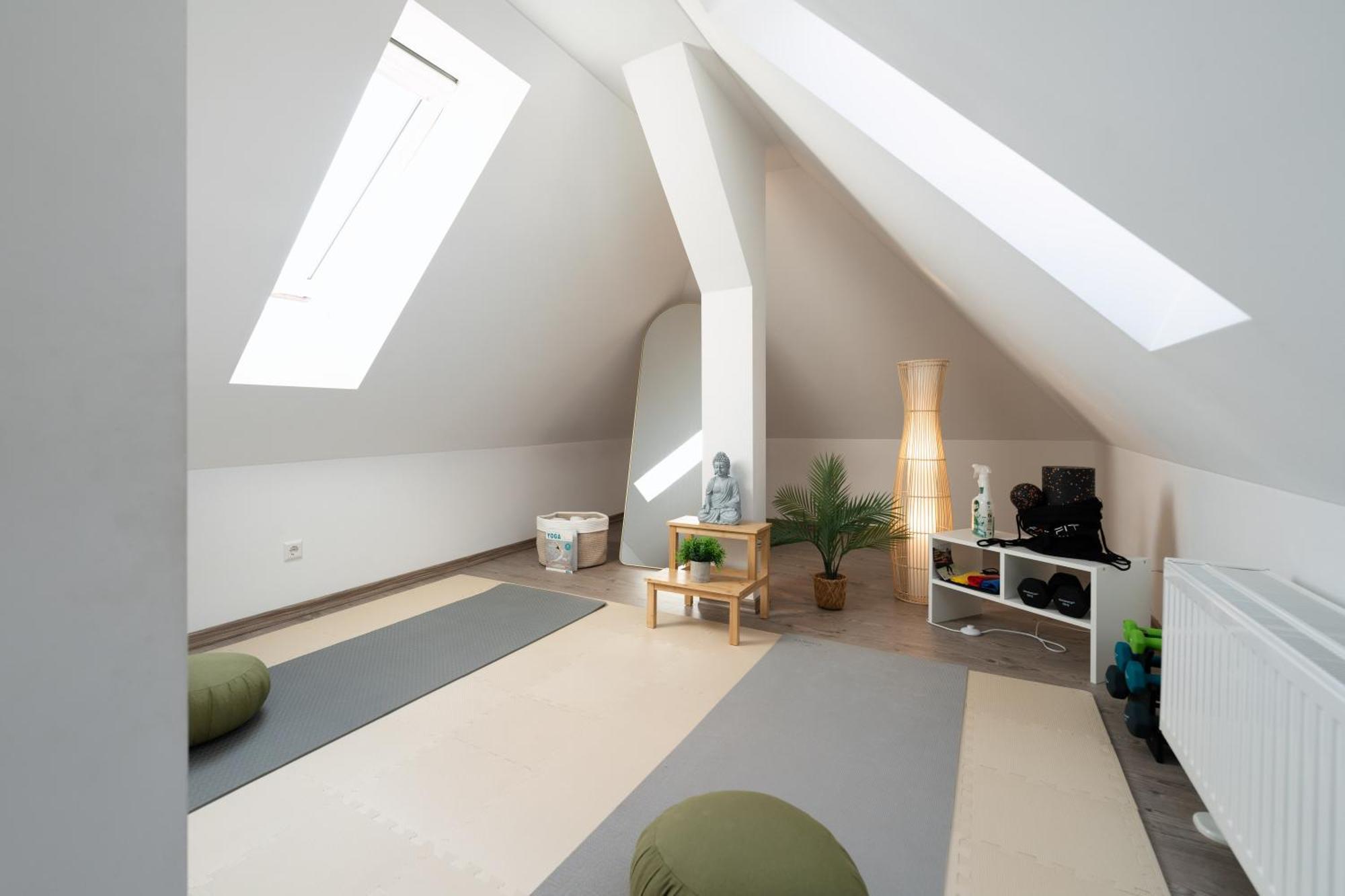 Maisonette - Stilvoll Und Ruhig, Urban Design, Yoga Корнвестхайм Екстериор снимка